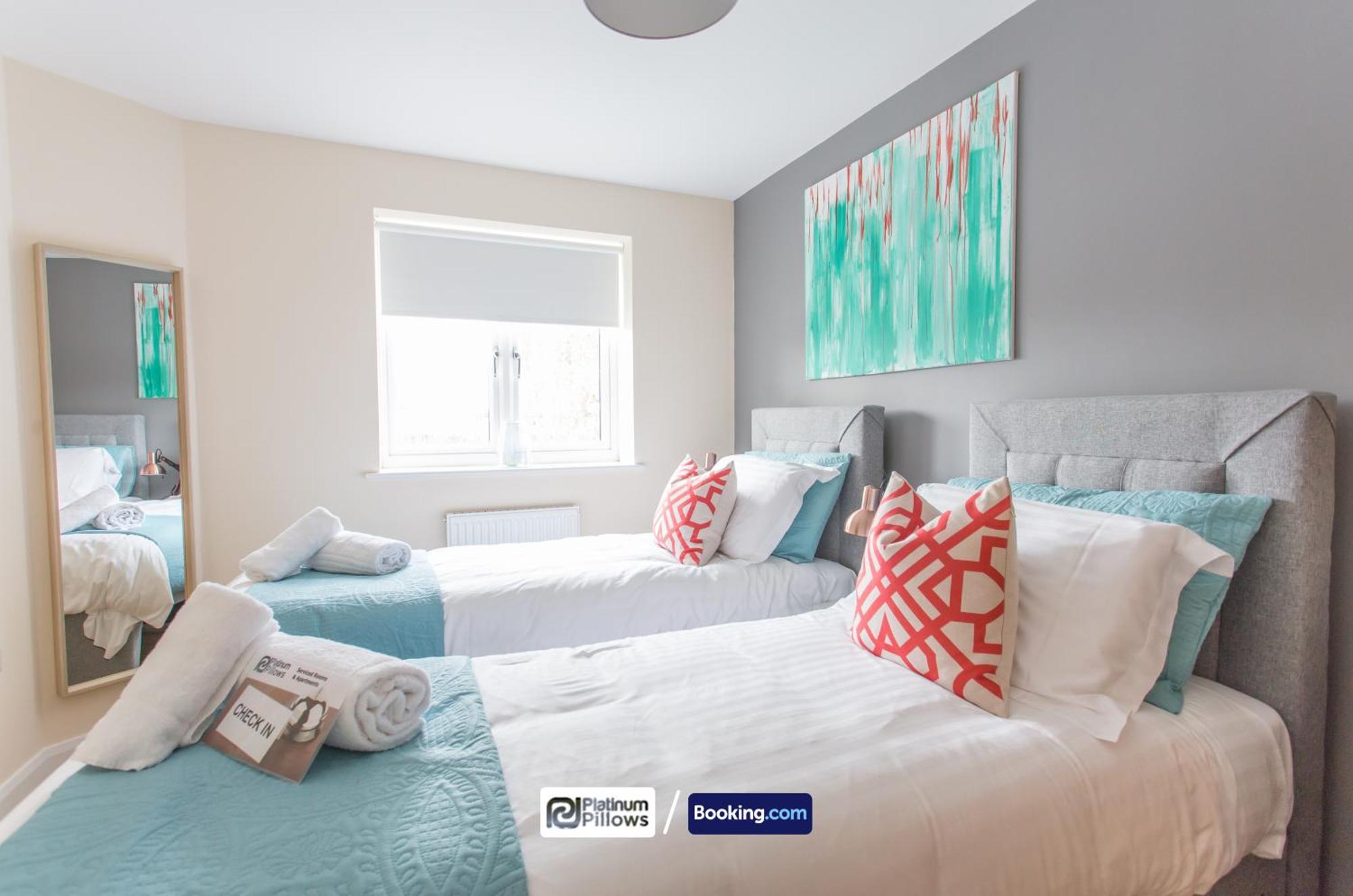 Modern Oxford 2 Bedroom Apartments, Near Headington Hospital, Families & Contractor Accommodation With Parking Екстериор снимка
